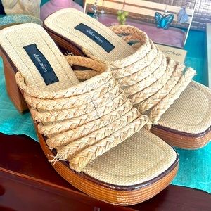 Wooden sandals